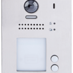 S1202A Bramofon cyfrowy 2-przyciskowy, podtynkowy, kamera 2 Mpix, szerokokątny , czytnik kart, VIDOS DUO