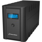 VI 2200 SHL FR UPS Power Walker Line-Interactive 2200VA, 2x 230V PL + 2x IEC OUT, RJ11/RJ45 in/out, usb, lcd