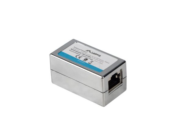 AD-RJ45-RJ45-OS5 ZŁĄCZKA SIECIOWA RJ45 X2, KAT.5 EKRAN
