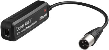 ADP-DAO-0X1 Konwerter wyjściowy AVIO analog/Dante (1-kanałowy)