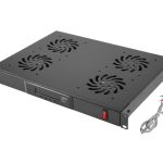 AK-1503-B PANEL WENTYLACYJNY LCD POZIOMY 1U