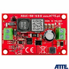 ASUC-50-480-OF Przetwornica DC/DC, podnosząca napięcie, nieizolowana, Vin 10...30VDC, Vout 48VDC, Pout 50W