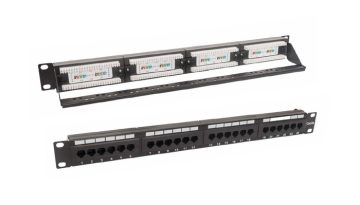 CCAS-PA5E-24UTP Panel kat. 5e UTP 24 x RJ-45