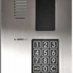 CP-2523R-INOX Panel audio pionowy, ze stali nierdzewnej, z czytnikiem kluczy RFID, LASKOMEX