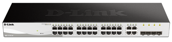 DGS-1210-24 Switch  24x 1000Base-T  4x Combo
