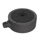 DS-1280ZJ-S(black) Czarna puszka montażowo-łączeniowa do kamer bullet, turret, kopułowe