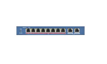 DS-3E0310HP-E Switch 10-portowy (8xPoE), 110W