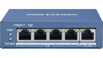 DS-3E0505P-E/M Switch 5-portowy (4xPoE)