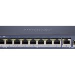 DS-3E0510HP-E Switch Hikvision 8 x PoE (2x HiPoE 90W), 1x Uplink, 1 x SFP