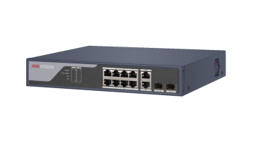DS-3E1310P-SI Switch PoE GB 10 portowy, 8xPoE