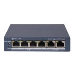 DS-3E1506P-EI Switch PoE Hikvision, 4-porty PoE, smart