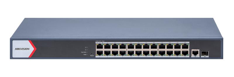 DS-3E1526P-EI/M Switch PoE Hikvision, 24-porty, smart
