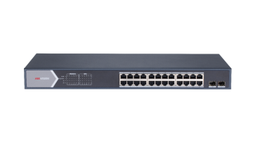 DS-3E1526P-SI Switch PoE Hikvision, 24-porty,smart
