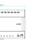 DS-KAD7060EY-S Dystrybutor systemu 2-wire HD do łączenia