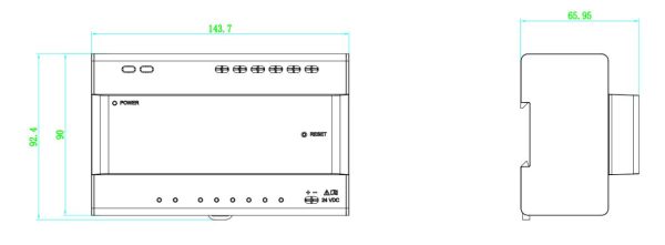 DS-KAD7060EY-S Dystrybutor systemu 2-wire HD do łączenia