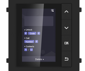 DS-KD-DIS Moduł wyświetlacza LCD 3,5", rozdz. 320*480, 4 przyciski, HIKVISION