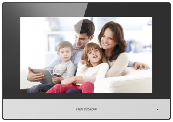 DS-KH6320-WTE1/EU Stacja wewnętrzna, wielkość ekranu 7 ", dotykowy, metalowy  korpus, HIKVISION