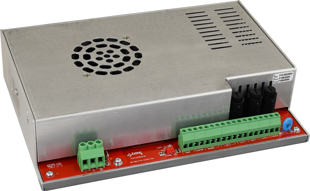 EN54M-10A40-65 Zasilacz do zabudowy do systemów przeciwpożarowych