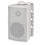 ESP-230/WS Zestaw głośnikowy PA, w białej obudowie z tworzywa sztucznego, odpornej na warunki atmosferyczne, z aluminiową maskownicą.  Monacor