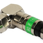 F-KOMP90/113 Złącze kompresyjne kątowe 90 F 113 MASTER na przewód Triset-113/ DIPOL