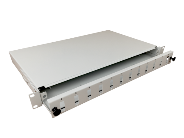 FOP-1U-12SCD-S Przełącznica światłowodowa 12xSC duplex 19" 1U