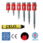G13800XHA PAKIET 4000 SZTUK GWOŹDZI 13MM XHA dla FORCE ONE, G13800XHA, /4000 szt./, CNBOP, CELO