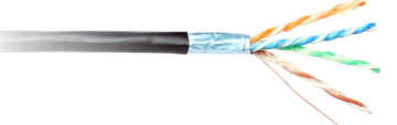 GF-6FTP-E-UVG-305 KABEL KAT.6 F/UTP UV ŻELOWANY SKRĘTKA 305M