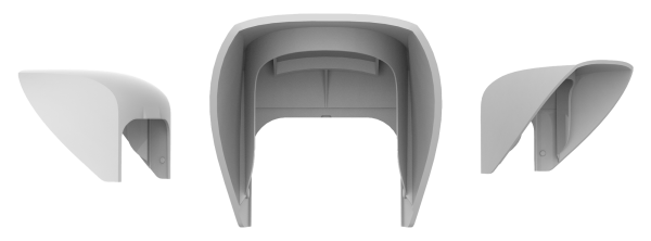Hood (MPO) WHITE Daszek do MotionProtect Outdoor