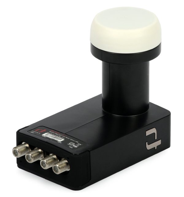 INVERTO/4QBU Konwerter SAT QUATRO Inverto Black Ultra 0,2dB, wzmocnienie 60dB