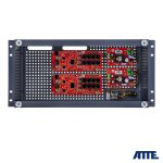 IP-16-20-R5U0 Switch PoE do 16 kamer IP, w obudowie rack ABOX-R5U0, z zasilaczem 192W (2x96W), niezarządzalny