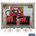 IP-9-11-L2 Switch PoE do 9 kamer IP, w obudowie zewnętrznej ABOX-L2, z zasilaczem 96W