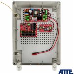 IPUPS-5-11-XL2 Switch PoE do 5 kamer IP, w obudowie zewnętrznej z zasilaczem buforowym 72W,  (5xPoE + 1xUplink)