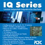 IQ20012LAN Płyta kontrolera IQ200, 2-czytniki z interfejsem LAN, zasilanie 12V DC