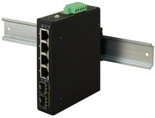 ISFG64 Switch przemysłowy ISFG64 (4xPoE, 2xSFP)