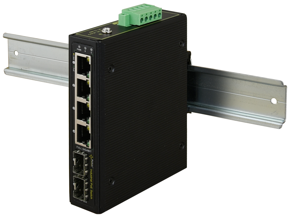ISFG64 Switch przemysłowy ISFG64 (4xPoE, 2xSFP)