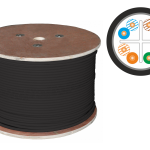 KIF6OUTS305 Kabel F/UTP kat.6 PE 4x2x23AWG 305m ZEWNĘTRZNY SUCHY