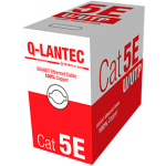 KIU5PVC305Q Kabel UTP kat.5e PVC 4PR 305m Q-LANTEC