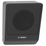 LB10-UC06-D Głośnik w obudowie 6W, kątowy, czarny