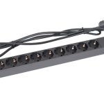 LZ1U9GBW Listwa zasilająca 19" 9x230V