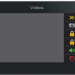 M1021B Monitor wideodomofonowy kolorowy, bezsłuchawkowy, 7'', pamięć obrazów, obsługa 2 wejść, VIDOS