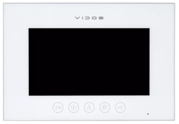 M11W Monitor kolor 7'', bez interfejsu, biały, VIDOS X