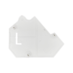 MKA-D-2 Pokrywa zamykająca adapter na szynę DIN (MKA-D-1)