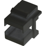 MKA-SC-C Adapter keystone na SC simplex/LC duplex, czarny