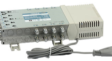 MR-916L/TERRA Multiswitch MR-916L TERRA klasa A, 9-wejściowy, 16-wyjściowy z aktywną naziemną, DIPOL