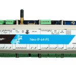Neo-IP-64-PS-D12M Centrala alarmowa, WiFi, DIN, zas. 17-20AC/20-30DC