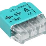 OR-SZ-8004/3/10 Szybkozłączka 3-przew;Drut 0,5-2,5;300V