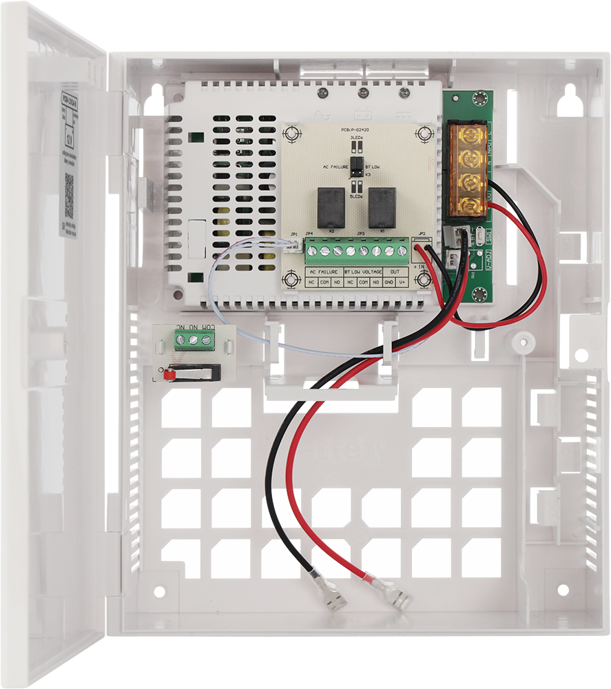 PCSB-12V2A-B Zasilacz buforowy 12V, 2A, obudowa plastikowa