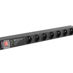 PDU-PRO-07E-0200-BK LISTWA ZASILAJĄCA RACK