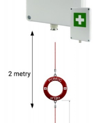 PNH-201S* Nadajnik 1-kanał, ciągniony, hermetyczny, 2 kółka