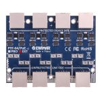 PTF-64-ECO/PoE Moduł 4-kanałowego zabezpieczenia PoE